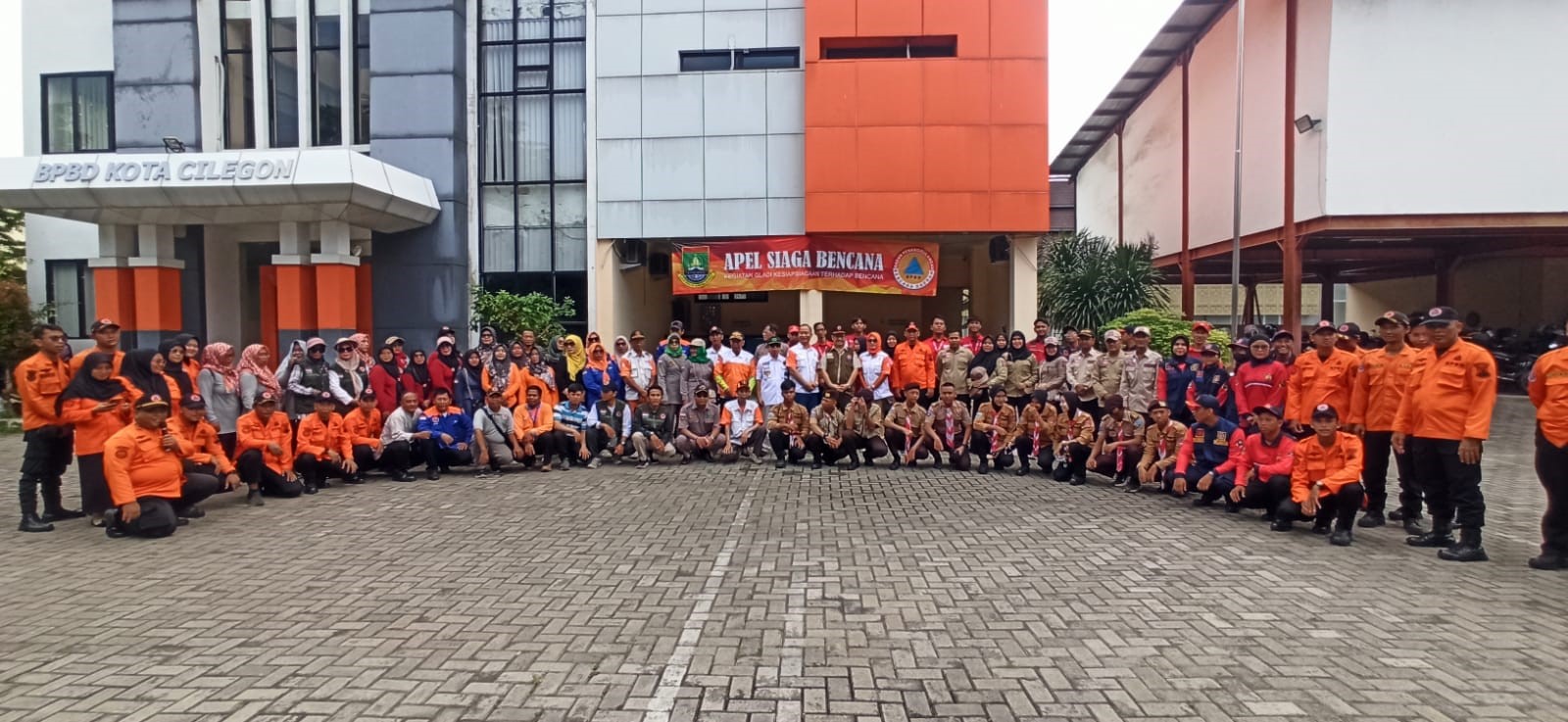 BPBD KOTA CILEGON MENGGELAR APEL KESIAPSIAGAAN BENCANA TA 2024